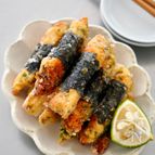 鶏ささみのダブル磯辺揚げ【#節約#簡単#しっとり】