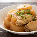 【圧力鍋で5分】味しみしみ！手羽と大根の煮物