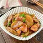 【鶏肉と大根とごぼうの煮物】あるもので簡単しみうま♡時短♩