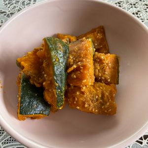 万福の作ってみた!投稿(【かぼちゃのさっぱりゴマ和え】お弁当おかず・冷凍可能)