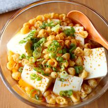 5分で完成！【揚げだし豆腐風冷奴】パパっと簡単ひんやり副菜♩