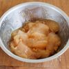 『青じそ鶏天』しっとりサクサク♪青じそで爽やか☆の工程1