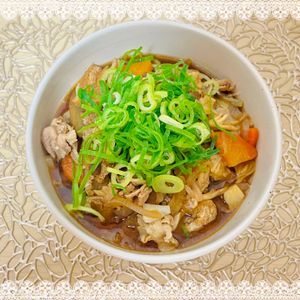 にゃ〜むずの作ってみた!投稿(【豚汁煮込みうどん】ぽかぽか♡寒い時期に食べたいうどんレシピ)