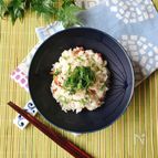 夏バテ予防に！　混ぜるだけ！簡単☆梅しそごはん