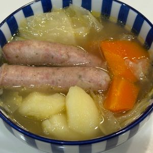 とーるじーじの作ってみた!投稿(ほっこり温まる♡ごろごろ野菜の旨味たっぷりポトフ)