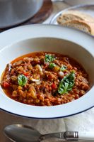 野菜のうまみを引き出して【レンズ豆のトマト煮込み】