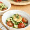 夏バテ対策に◎ズッキーニとトマトの青じそさっぱりサラダ