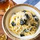 レンジで簡単！﻿しらすと海苔のパスタ﻿