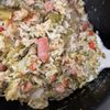 ごさろの作ってみた!投稿(ブロッコリーとベーコンの炊き込みご飯)