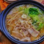 ＊キャベツと豚バラの旨味噌にんにく鍋＊