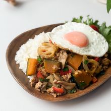 秋野菜ガパオ
