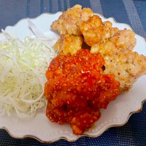 usaの作ってみた!投稿(【韓国風やみつき唐揚げ】ヤンニョム&ハニーマスタード♬)