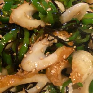 ゆっきぃの作ってみた!投稿(【お弁当おかずや副菜に！】ピーマンとちくわの塩こんぶ炒め)