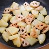 厚切りほくほくれんこんとポテトの♪のり塩じゃがバター🤭の工程2