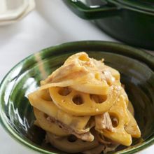 豚バラ肉とれんこんのオイスター蒸し煮