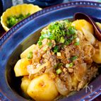 【ご飯がススム】ホクホクじゃがいものピリ辛カレーそぼろ煮