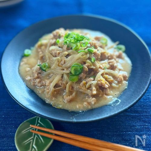 【ワンパンで作れる】 味噌もやし