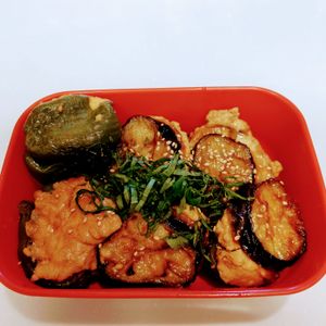 にゃんこさん🐱の作ってみた!投稿(【茄子のはさみ焼き】とろける茄子と甘辛ダレが、絶妙に合う ⌾)