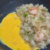 10分で完成♪【海老レタス炒飯】の工程3