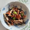 KUMIKOの作ってみた!投稿(レンジで5分！【ひじきと枝豆の旨煮】栄養満点副菜♩)