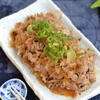 豚こま切れ肉と玉ねぎの甘辛炒め│作り置き