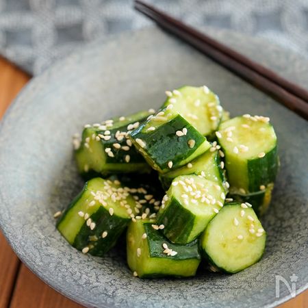 おつまみにピリッと爽やかさがクセになる やみつききゅうり By Mari 奥山 まり レシピサイト Nadia ナディア プロの料理家のおいしいレシピ