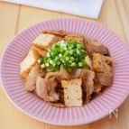 豚と厚揚げのみそ炒め