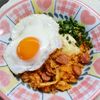 コスモスの作ってみた!投稿(パパっとやみつき旨辛チャーハン【韓国風キムチーズチャーハン】)