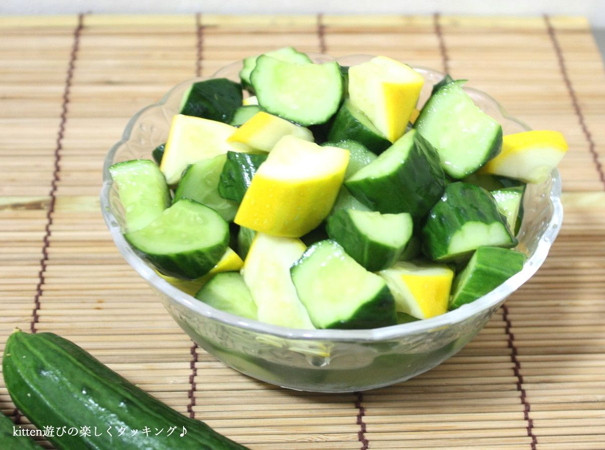 きゅうりの大量消費にオススメ♪きゅうりの白だしワサビ漬け | レシピ