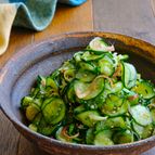 ポリ袋で簡単♪塩もみきゅうりと香味野菜のさっぱり和風ナムル