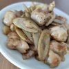 KIRIMIちゃんの作ってみた!投稿(鶏肉と新ごぼうのコク旨オイスター照り炒め)