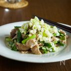 ご飯が進む!豚肉とニラのネギ塩炒め
