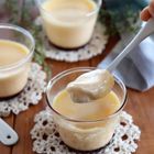 材料は4つだけ!フライパンでできる!とろ~りなめらか♡濃厚プリンの作り方
