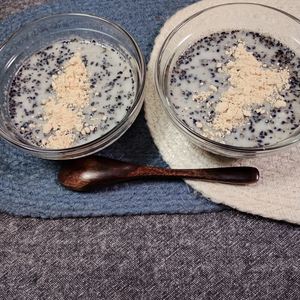 M＊Pの作ってみた!投稿(黒ごまのお豆腐ババロア。)