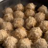 【皮は乗せるだけ！】ワンパン焼き焼売の工程5