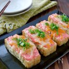簡単＊厚揚げの明太チーズ焼き