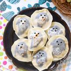 ハロウィンに☆ツナマヨおばけ餃子