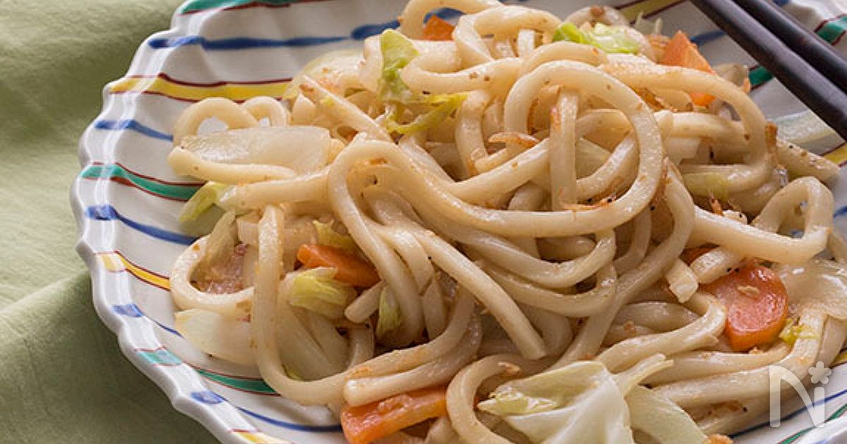 小エビと野菜の焼うどん by ほその まい レシピサイト Nadia ナディア プロの料理家のおいしいレシピ