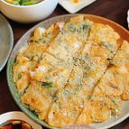 【エビしそチヂミ】簡単に作れて風味豊かな韓国風おつまみ♪