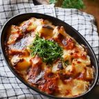 グリル任せで簡単【長いものハムチーズ焼き】