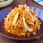 【秋野菜のごまマヨ炒め】子どもが喜ぶ♪給食の大人気副菜！