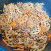 ゆかりの作ってみた!投稿(黄金比率で味が決まる【蓮根とごぼうの豚きんぴら】)