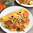 オムそばモンスター☆簡単！ハロウィンごはん