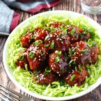 クセになる旨辛♡ヤンニョム風肉団子
