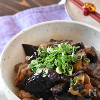豚バラなすのコク旨照り焼き【作り置き】