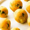 【材料２つ！】お弁当にも💛コロコロかぼちゃの枝豆ボールの工程5