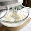ふわふわ食感✨至福♡【甘酒ブルーベリーアイス🍨】の工程1
