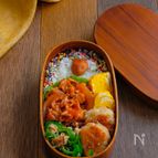 お弁当におススメ♪豚こまポークチャップ