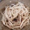 めいちの作ってみた!投稿(レンジで簡単！ラーメン屋さんみたいな『ピリ辛もやし』)