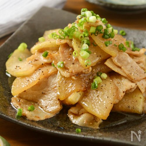 がっつり!染みとろ♪冬瓜と豚バラのオイスター炒め